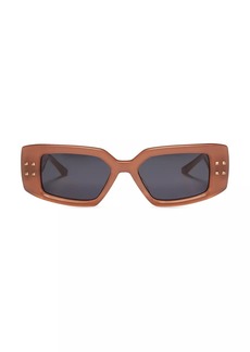 Valentino V-Cinque 53MM Rectangular Sunglasses