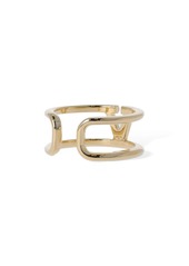 Valentino V Logo Band Ring