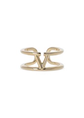 Valentino V Logo Band Ring