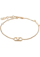 Valentino V Logo Chain Bracelet