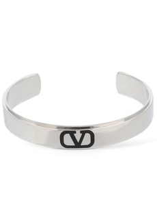 Valentino V Logo Signature Cuff Bracelet