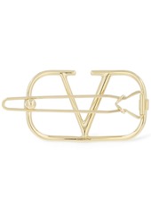 Valentino V Logo Signature Hair Clip