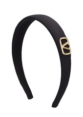 Valentino V Logo Silk Headband