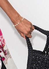 Valentino VLogo Signature pearl bracelet