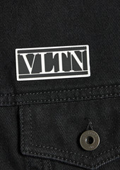 Valentino Garavani - Appliquéd denim jacket - Black - IT 46