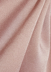 Valentino Garavani - Layered hammered satin-crepe mini dress - Pink - IT 40