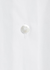 Valentino Garavani - Oversized cotton-poplin shirt - White - IT 42