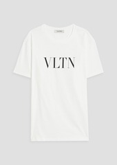 Valentino Garavani - Printed cotton-jersey T-shirt - White - M