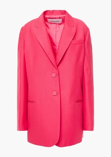 Valentino Garavani - Silk and wool-blend crepe blazer - Pink - US 6