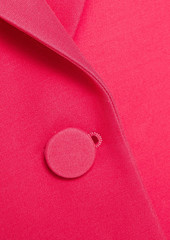 Valentino Garavani - Silk and wool-blend crepe blazer - Pink - US 6