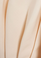 Valentino Garavani - Wool and silk-blend crepe mini dress - Neutral - IT 44