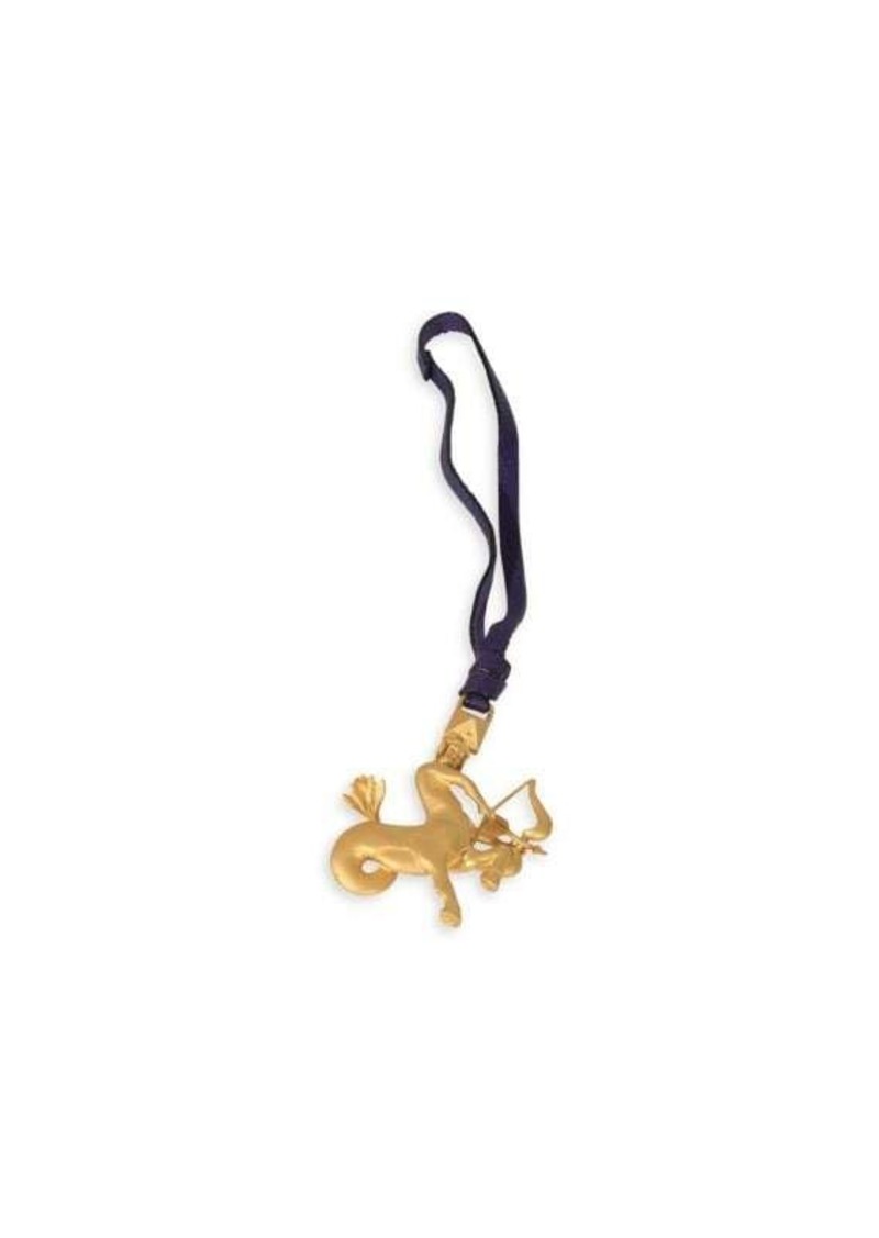 Valentino 3 Sagittarius Charm On Purple Leather Strap, From Spring/Summer 2014