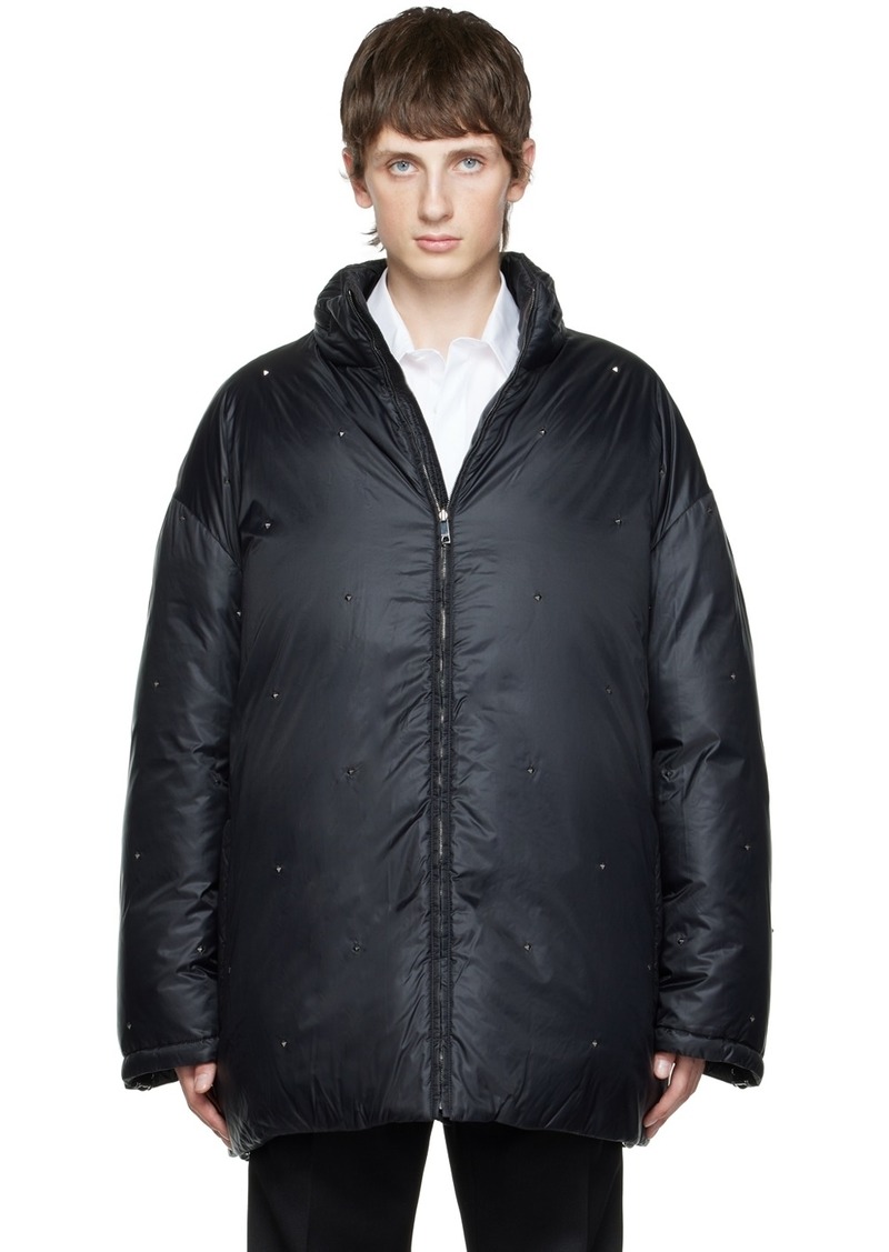 Valentino Black Nylon Jacket