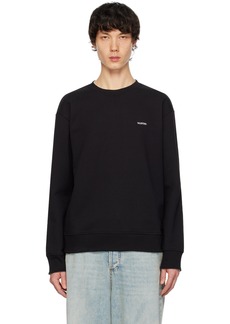 Valentino Black Printed Sweatshirt