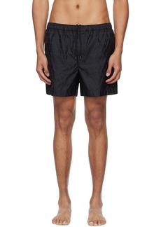 Valentino Black Toile Iconographe Swim Shorts