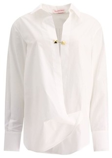 VALENTINO Blouse with studs detail