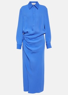 Valentino Cady Couture silk shirt dress