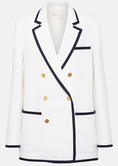 Valentino Cotton and wool blend blazer