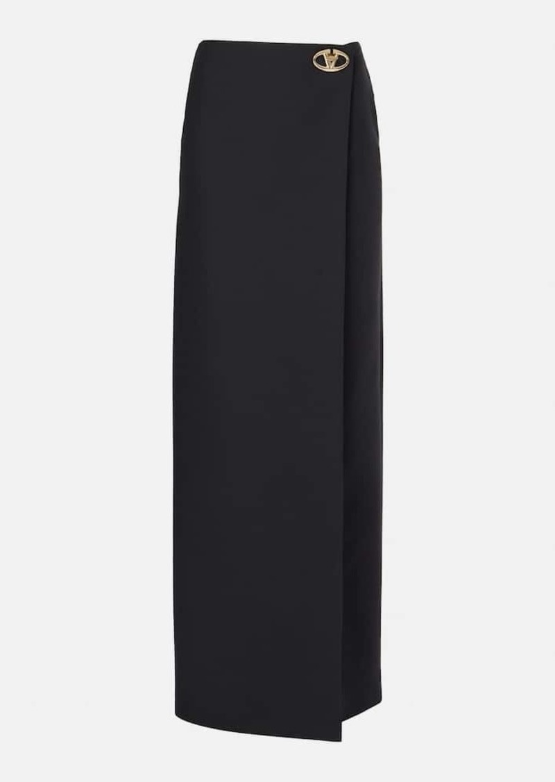 Valentino Crepe Couture maxi skirt