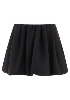 VALENTINO Crepe Couture miniskirt
