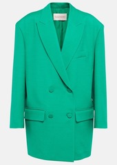 Valentino Crêpe Couture double-breasted blazer