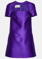 Valentino Duchesse satin minidress