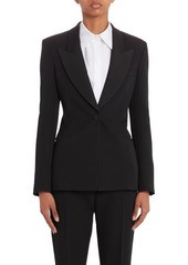 Valentino Fitted Virgin Wool Jacket