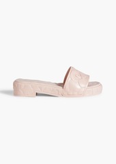 Valentino Garavani - Atelier 03 Rose Edition embossed rubber slides - Pink - EU 36