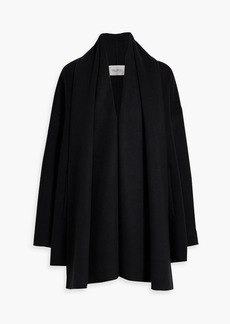 Valentino Garavani - Draped cashmere-felt coat - Black - IT 44