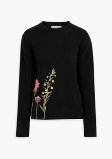 Valentino Garavani - Embellished wool and cashmere-blend sweater - Black - XS