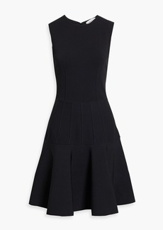 Valentino Garavani - Fluted knitted dress - Black - M