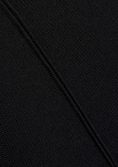 Valentino Garavani - Fluted stretch-knit mini skirt - Black - S
