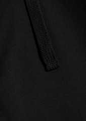 Valentino Garavani - French cotton-blend terry hoodie - Black - XXS