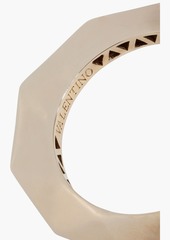 Valentino Garavani - Gold-tone hoop earrings - Metallic - OneSize