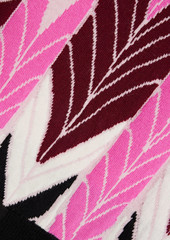Valentino Garavani - Jacquard-knit wool and cashmere-blend sweater - Pink - XS