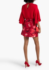 Valentino Garavani - Jacquard mini skirt - Red - IT 40