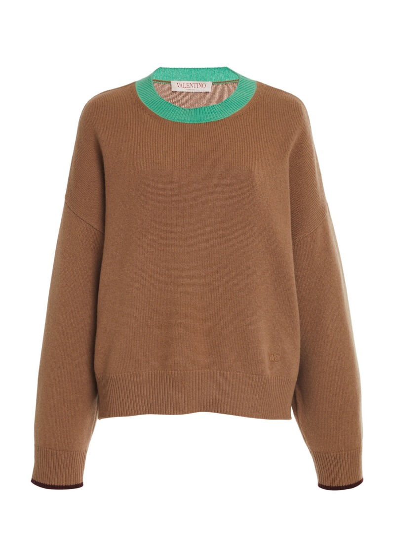 Valentino Garavani - Knit Wool Sweater - Neutral - XS - Moda Operandi