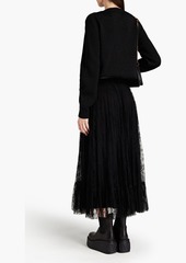 Valentino Garavani - Lace maxi skirt - Black - IT 38