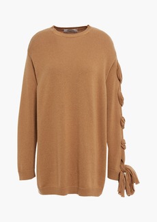 Valentino Garavani - Lace-up cashmere sweater - Brown - S