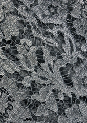 Valentino Garavani - Metallic corded lace culottes - Metallic - IT 42