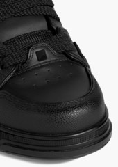 Valentino Garavani - Open Skate mesh and leather sneakers - Black - EU 43