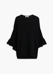 Valentino Garavani - Oversized wool and cashmere-blend sweater - Black - M