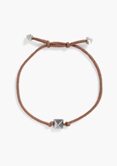 Valentino Garavani - Rockstud cord bracelet - Orange - OneSize