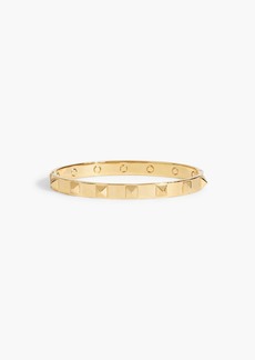Valentino Garavani - Rockstud gold-tone bracelet - Metallic - L