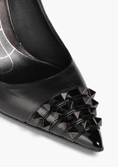 Valentino Garavani - Rockstud leather pumps - Black - EU 37