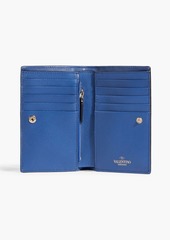 Valentino Garavani - Rockstud leather wallet - Blue - OneSize