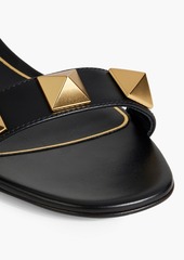 Valentino Garavani - Roman Stud leather sandals - Black - EU 37