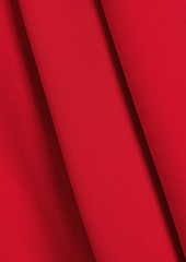 Valentino Garavani - Ruffled silk-crepe top - Red - IT 36