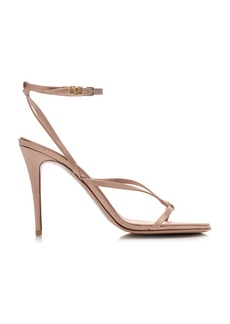 Valentino Garavani - Satin Sandals - Pink - IT 41 - Moda Operandi