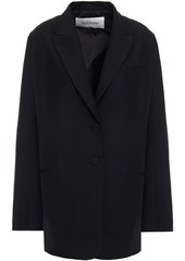 Valentino Garavani - Silk and wool-blend crepe blazer - Black - IT 38